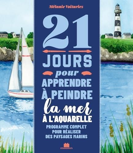 21 jours pour apprendre à peindre la mer à l'aquarelle