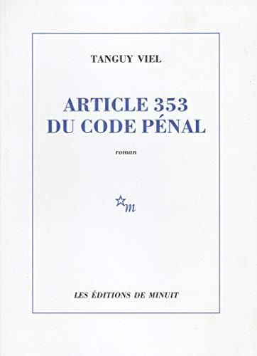 Article 353 du Code Pénal