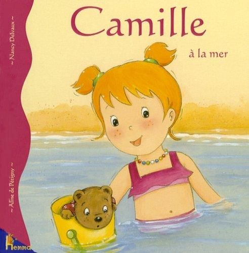 Camille à la mer