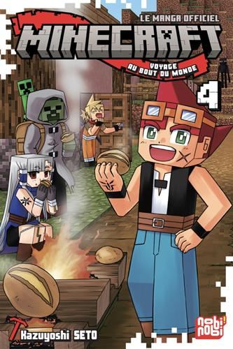 Minecraft, le manga officiel T.04