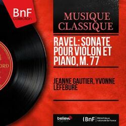 Sonate pour violon et piano